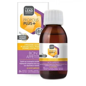 Pharmalead | Propolis Plus+ Bon Appetite sirop pentru producția de energie și metabolismul nutrienților | 100ml