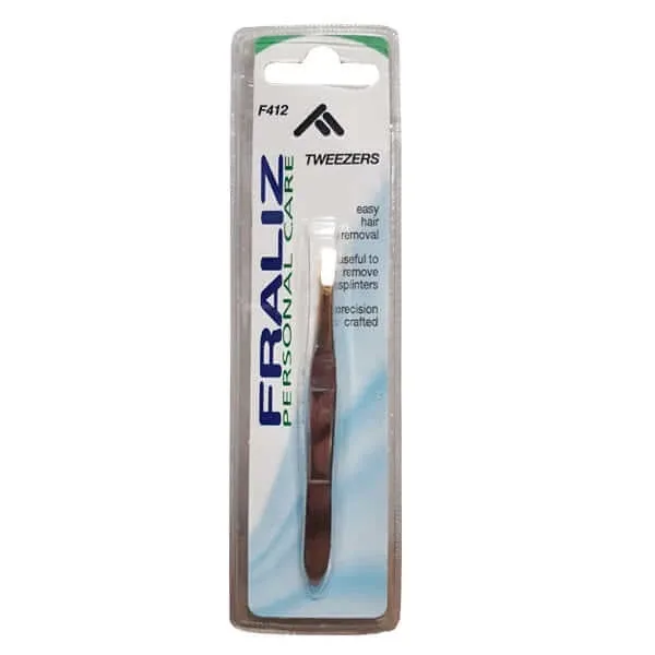 Fraliz | Pensetă pentru sprâncene cu nas înclinat | F412 Gold — preț și oferte
