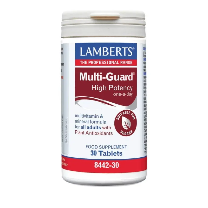 Lamberts | Multi-Guard Supliment multivitaminic de înaltă potență | 30tabs — preț și oferte
