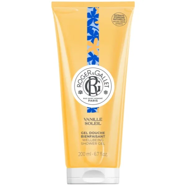 Roger & Gallet | Gel de duș răcoritor Vanille Soleil | 200ml — preț și oferte