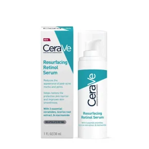 CeraVe | Ser facial cu retinol pentru refacerea suprafeței cu retinol pentru strălucire | 30ml