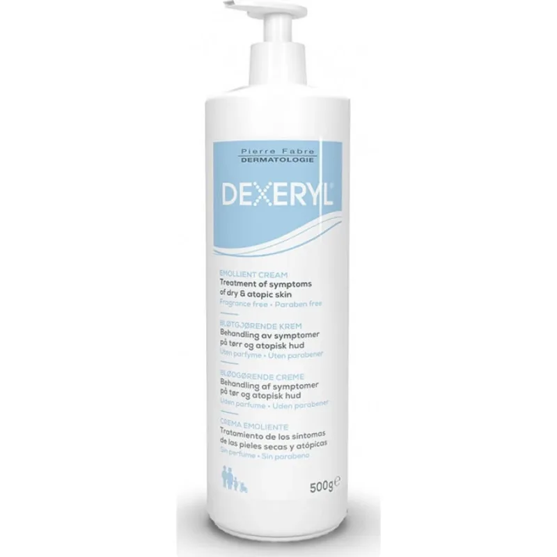 Dexeryl | Cremă emolientă Cremă emolientă pentru piele uscată sau atopică | 500g — preț și oferte