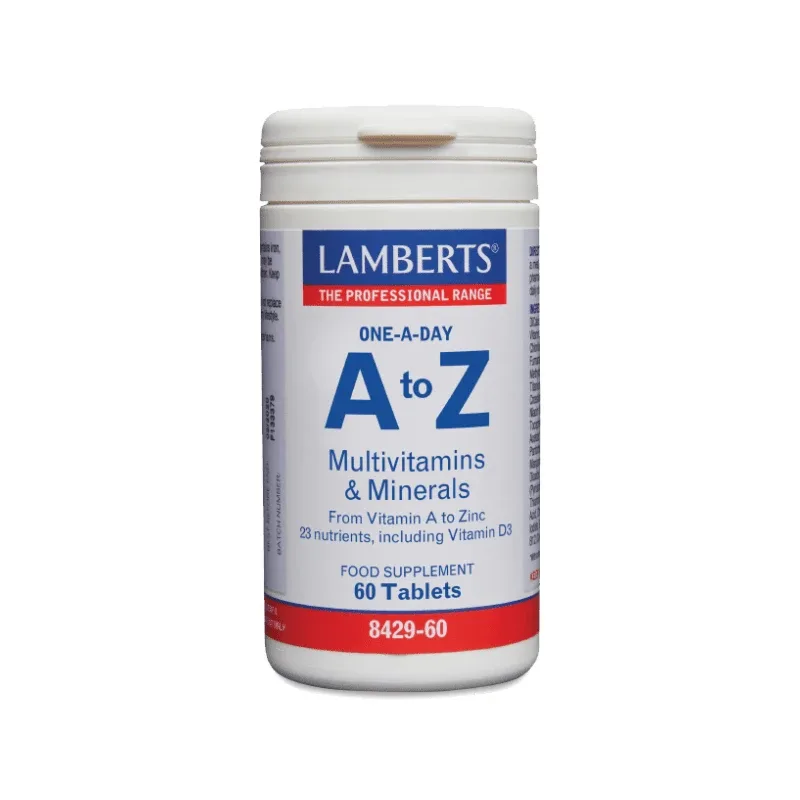 Lamberts | A-Z Multivitamine | Formulă multivitaminică de nutrienți | 60tabs — preț și oferte