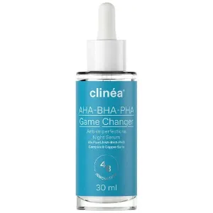 Clinea | AHA - BHA - PHA Game Changer Ser de noapte împotriva imperfecțiunilor | 30ml