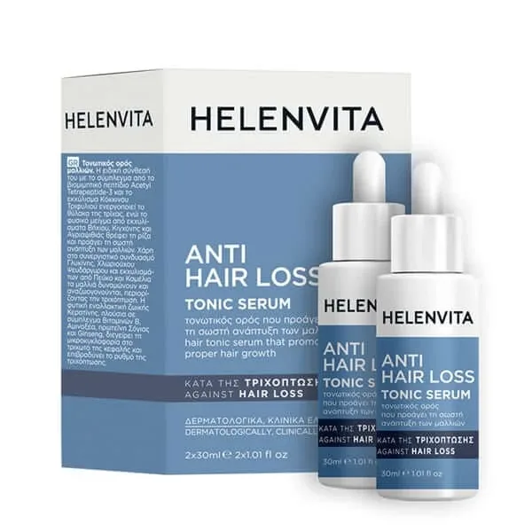 Helenvita | Ser tonic împotriva căderii părului Ser tonic pentru păr | 2x30ml — preț și oferte