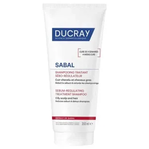 Ducray | Sabal Șampon de tratament pentru păr gras | 200ml
