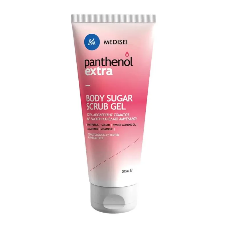 Pantenol Extra | Gel exfoliant cu zahăr pentru corp | Gel exfoliant pentru corp | 200ml — preț și oferte