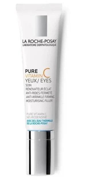 La Roche Posay | Pure Vitamin C Eyes | Cremă de ochi conjunctivă anti-îmbătrânire | 15ml
