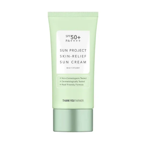 Thank you Farmer | Sun Project Skin Relief Sun Cream SPF50+ | Sun Project Skin Relief Sun Cream SPF50+ | 50ml — preț și oferte