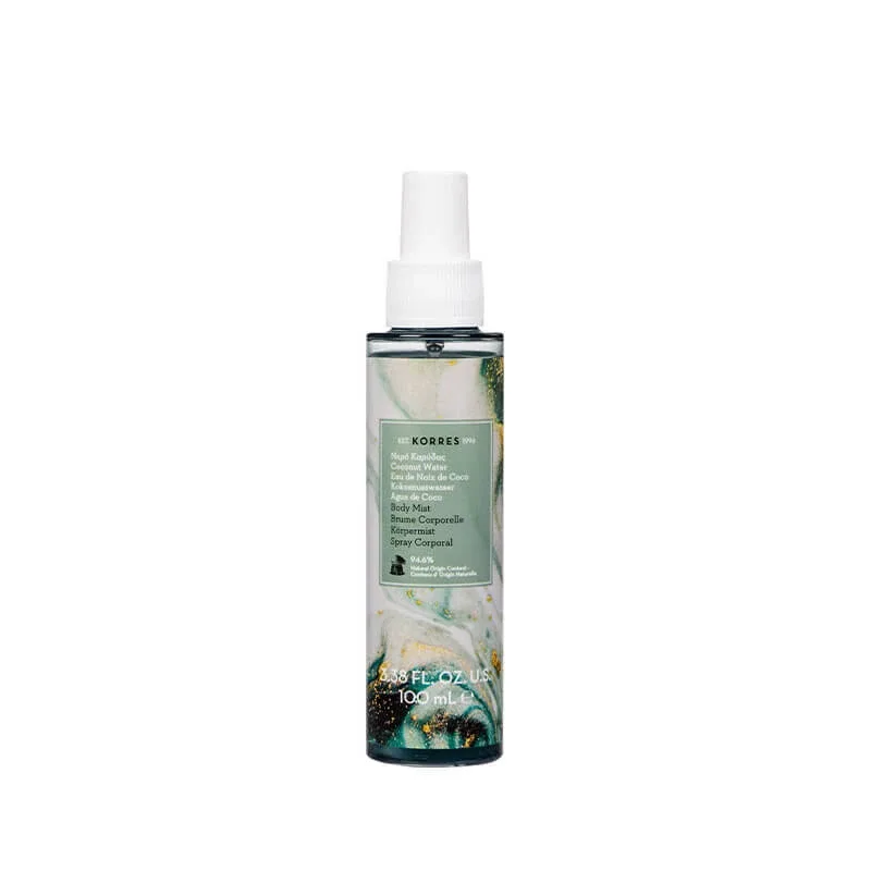 Korres | Body Mist | Spray hidratant pentru corp cu apă de nucă de cocos | 100ml — preț și oferte