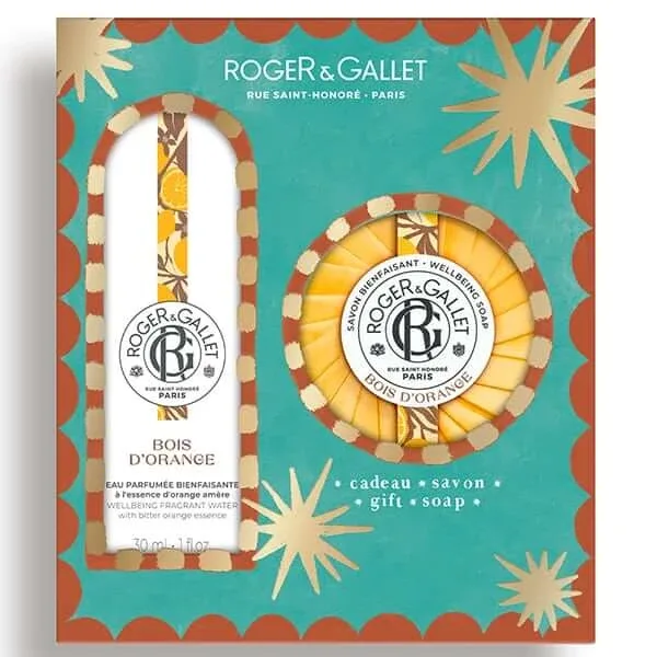 Roger&amp;Gallet | Promo Bois d'Orange Eau Parfumee Wellbeing Apă parfumată 30ml &amp; Săpun 100g | 1 set Roger & Gallet — preț și oferte