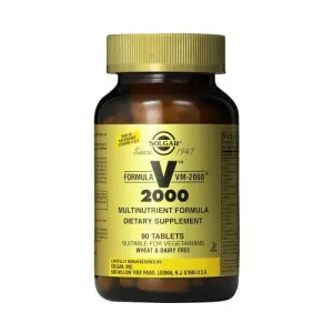 Solgar| VM 2000 | Supliment multivitaminic | 90tabs