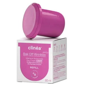 Clinea | Refill Bak Off Wrinkles Light SPF20 Cremă de zi cu textură ușoară | 50ml