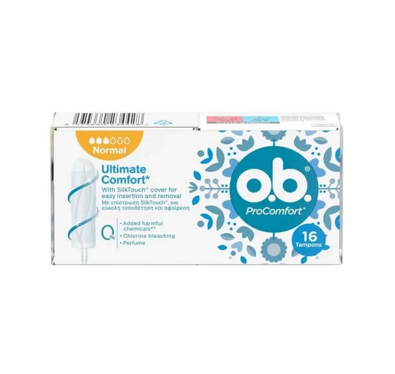 O.B | ProComfort Tampoane normale cu debit mediu | 16 buc — preț și oferte