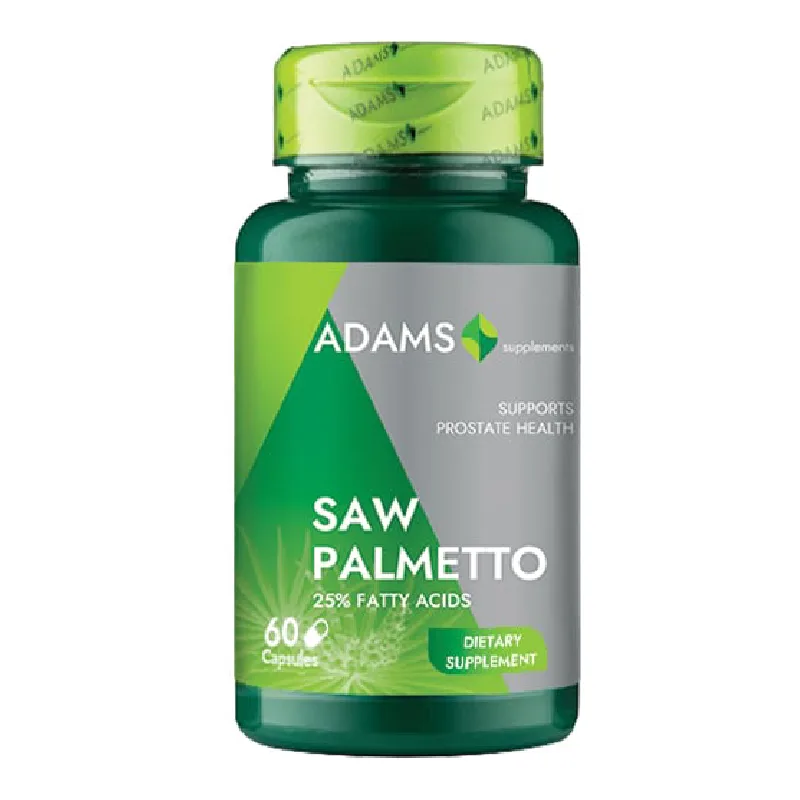 Saw Palmetto 500mg, 60 capsule, Adams ADAMS VISION — preț și oferte