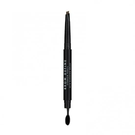 MUA | Brow Define Creion de sprâncene cu perie de blending Mid Brown | 1 buc — preț și oferte