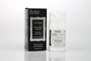 Sostar | Gel de păr pentru bărbați | Gel de păr pentru bărbați împotriva căderii părului &quot "Milk" | 75ml