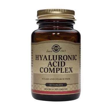 Solgar | Complex de acid hialuronic | Complex de acid hialuronic și colagen | 30Tab — preț și oferte