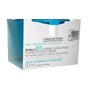 La Roche Posay | Hyalu B5 Suractivated Cream Refill Cremă antirid pentru fermitate, netezire și netezire instantanee. Reparare - Refill | 50ml | 50ml