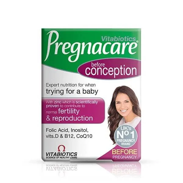 Vitabiotics | Pregnacare Conception | Supliment alimentar pentru sănătatea sistemului reproducător feminin | 30 Tablete — preț și oferte