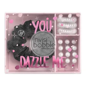 Invisibobble | Cutie cadou Sparks Flying Trio You Dazzle Me Sprunchie &amp; 3xWaver &amp; 3xOriginal