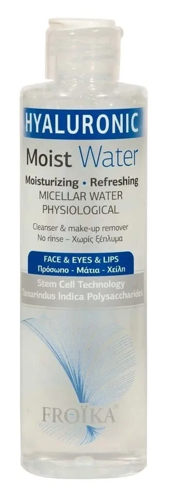 Froika | Hyaluronic Moist Water | Apă de curățare - demachiant pentru față și ochi | 200ml — preț și oferte
