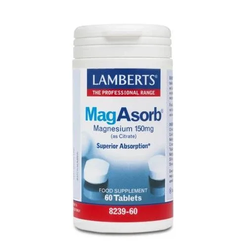 LAMBERTS Magasorb Magnesiu Supliment alimentar 60 de tablete — preț și oferte
