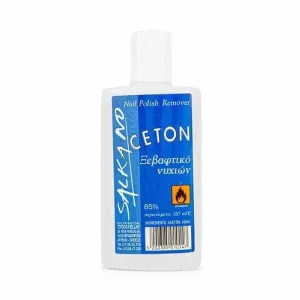 SALKANO Acetonă 85% Lac de unghii simplu 120ml