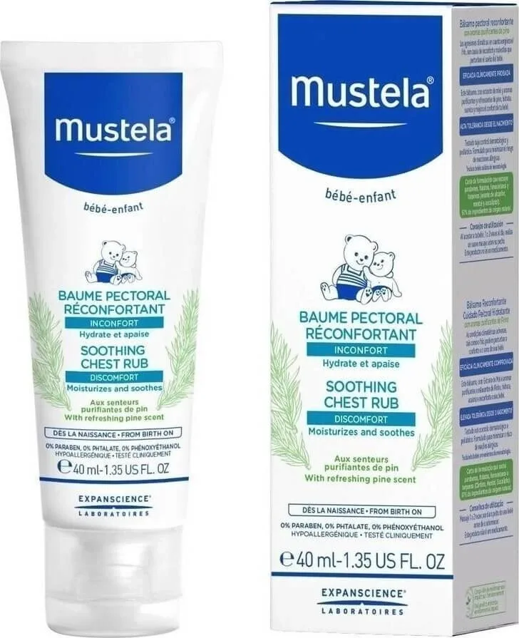 MUSTELA Balsam calmant pentru piept Crema pentru piept 40ml — preț și oferte