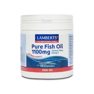 LAMBERTS Pure Fish Oil 1100mg 180 Capsule