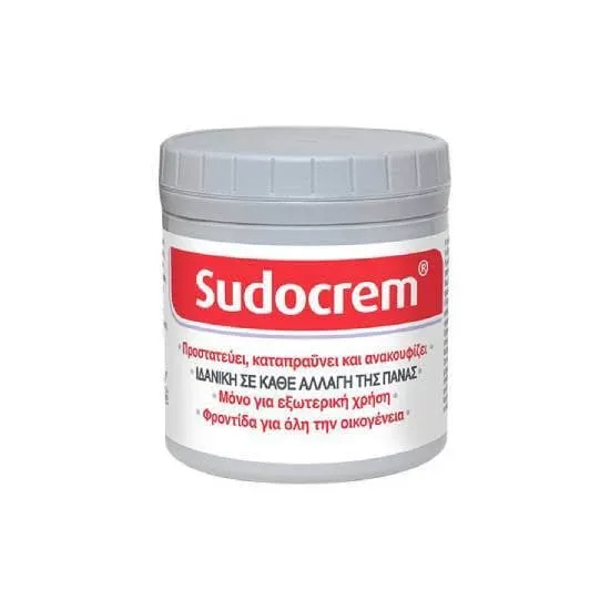 SUDOCREM Cremă calmantă hipoalergenică potrivită pentru schimbarea scutecului 250gr — preț și oferte
