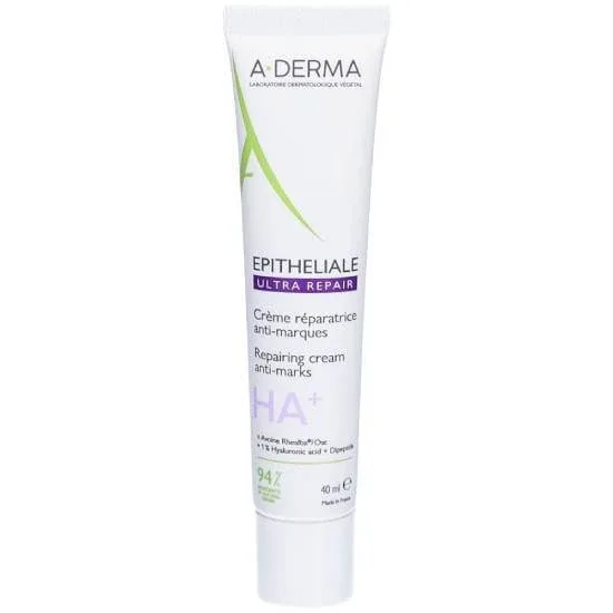 A-DERMA Epitheliale H.A.+ Ultra Repair, cremă reparatoare calmantă împotriva cicatricilor 40ml — preț și oferte