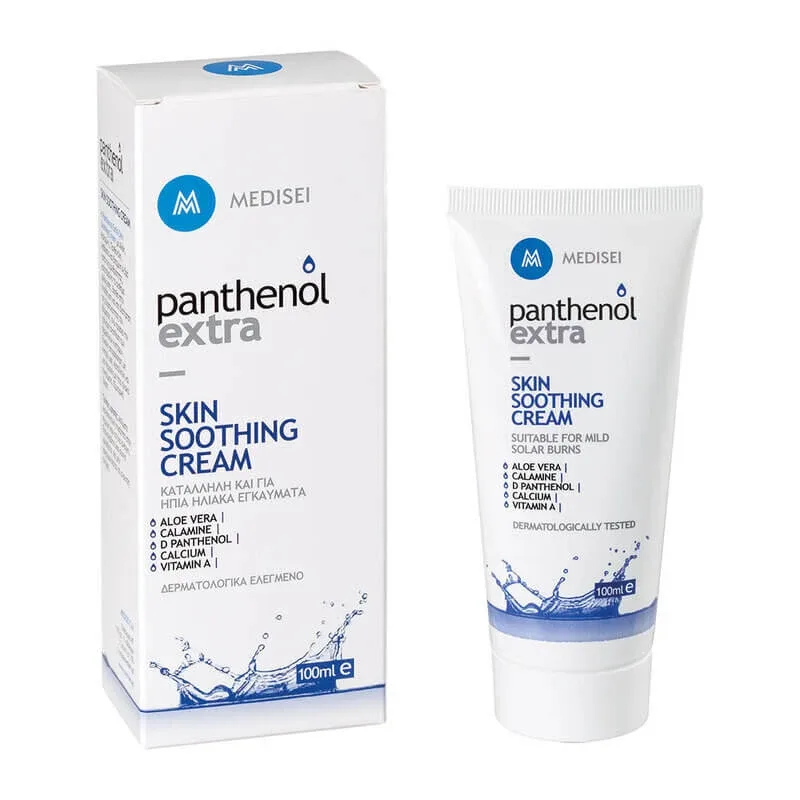 PANTHENOL Cremă extra calmantă pentru arsuri ușoare 100ml — preț și oferte
