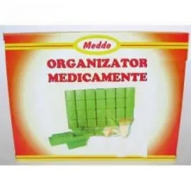 CUTIE ORGANIZATOR DE MEDICAMENTE SAPTAMANAL MEDDO — preț și oferte