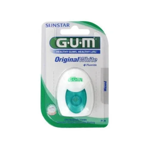 GUM Ață dentară 2040 Original White 30m — preț și oferte