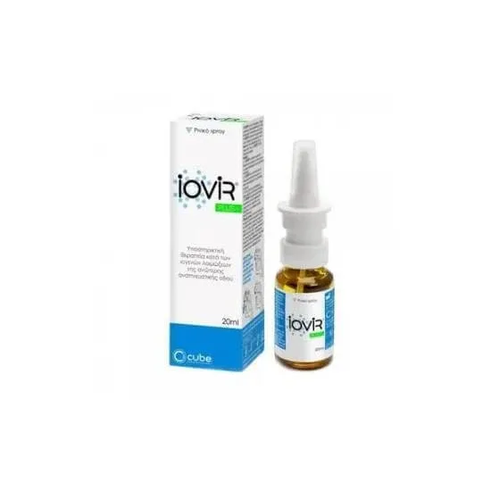 CUBE PHARMACEUTICALS Iovir Plus Spray nazal Spray antiviral pentru congestie nazală 20ml — preț și oferte