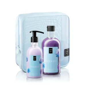 LAVISH CARE Set de îngrijire a corpului Twilight Set de îngrijire a corpului cu lapte de corp 300ml + spălare de corp 500ml