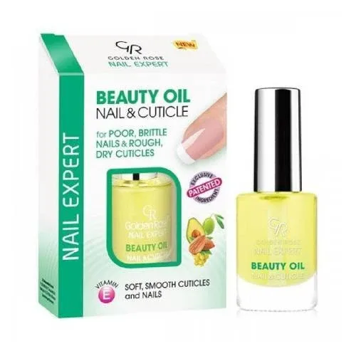 GOLDEN ROSE Nail Expert Beauty Oil Nail & Cuticle Oil pentru unghii fragile și cuticule uscate 11ml — preț și oferte
