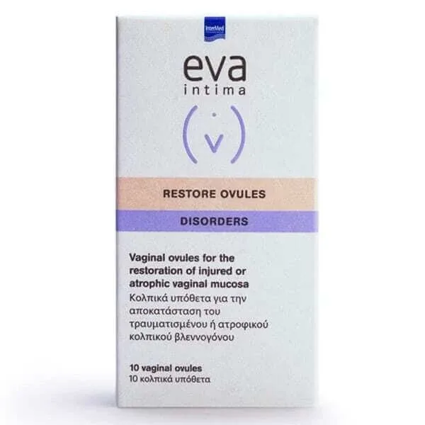 INTERMED Eva Intima Restore Ovule Suport vaginal pentru leziuni sau atrofie ușoară 10 buc. — preț și oferte