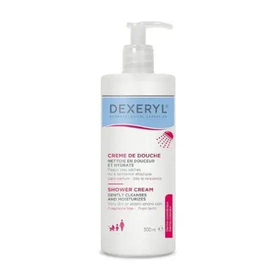 DEXERYL Cremă de curățare înmuiantă pentru piele foarte uscată, fără parfum 500ml — preț și oferte