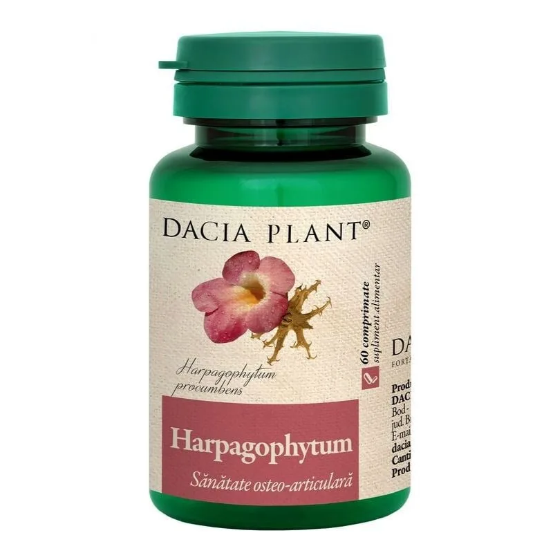 Harpagophytum, 60 comprimate, Dacia Plant — preț și oferte
