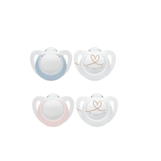 Suzeta din silicon NUK Star 0-6 luni 1 bucată cu cutie — preț și oferte