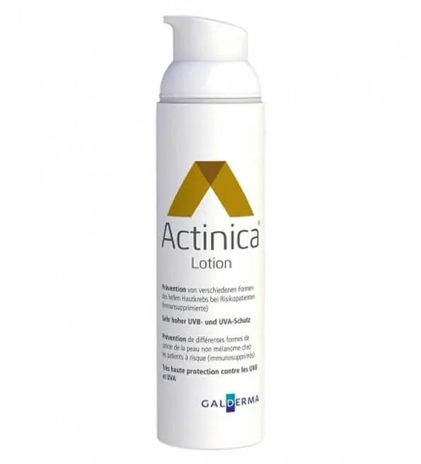 GALDERMA Actinica Loțiune cu protecție solară ridicată SPF50+ 80ml Galderma S.A — preț și oferte