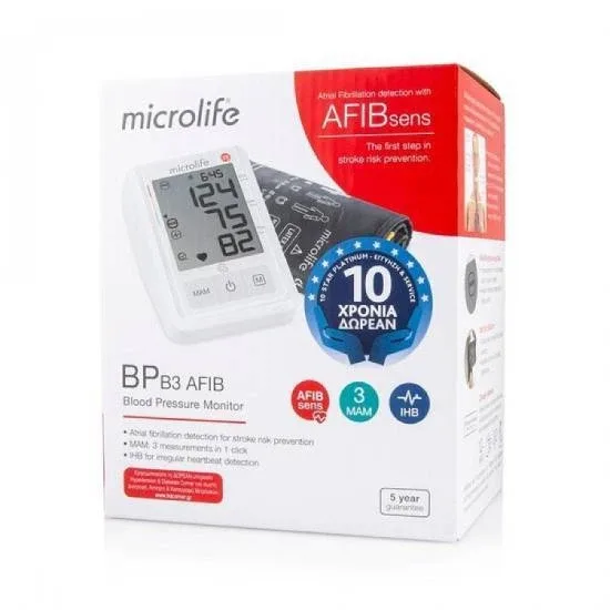 MICROLIFE BP B3 AFIB Brahoscop de măsurare a presiunii — preț și oferte