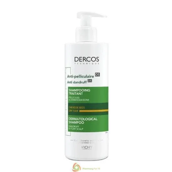 VICHY Promo (-20%) Dercos Anti-Dandruff DS Shampoo Șampon anti-mătreață pentru păr uscat, 390ml — preț și oferte