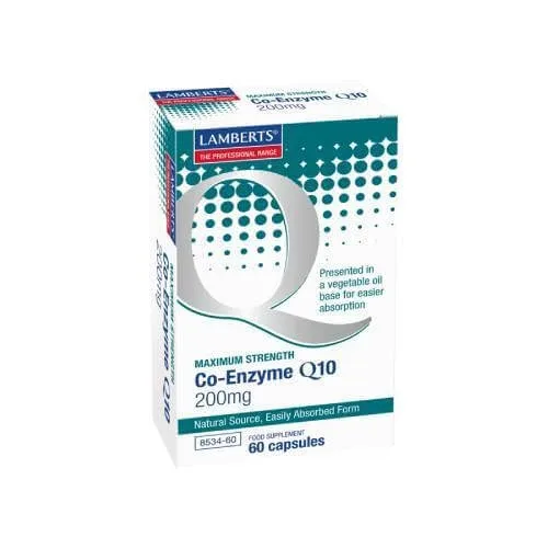 LAMBERTS Coenzima Q10 200mg 60 Capsule — preț și oferte