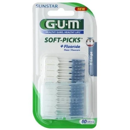GUM Soft Picks Scobitori de dinți originali XLarge 40 buc. — preț și oferte