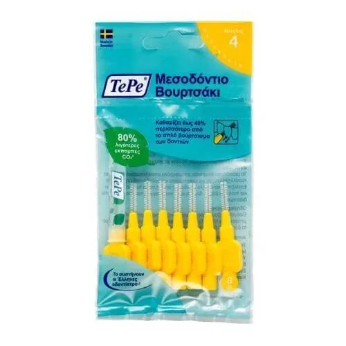 TEPE Perii intermediare Galben 0,7mm 8 buc. — preț și oferte