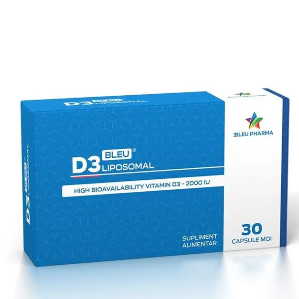 D3 Bleu Liposomal, Bleu Pharma | 30cps — preț și oferte