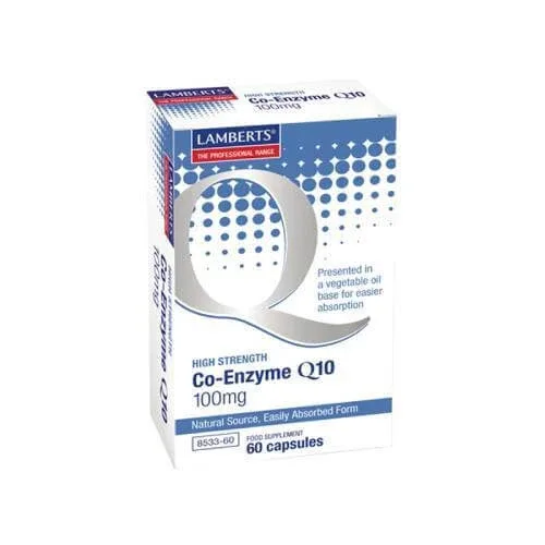 LAMBERTS Coenzima Q10 100mg 60 Capsule — preț și oferte